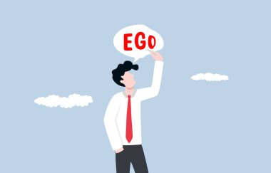 Egoyu azaltmak, tevazu kazanmak, farklı perspektifteki değeri tanımak, geri bildirim ve yapıcı eleştirilere açık olmak, iş adamı EGO 'nun kelime balonunu iğneyle söndürüyor..