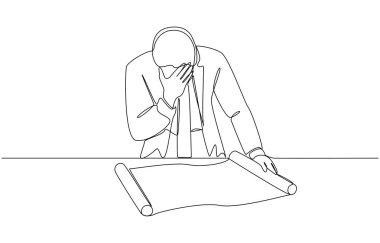 Başarısız proje planı, başarısız yatırım konsepti ve tek satırlık sanat eserlerinin sürekli çizimi.
