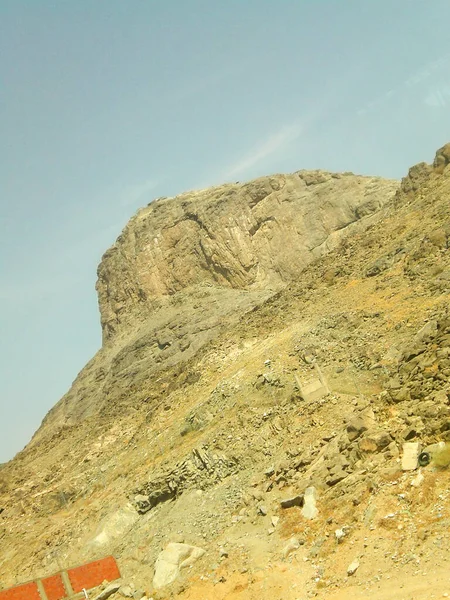 \'Jabal Nur\' (Mountain of light) which is in the city of Mecca, is believed by Muslims to be the place where the Prophet Muhammad was seclusion