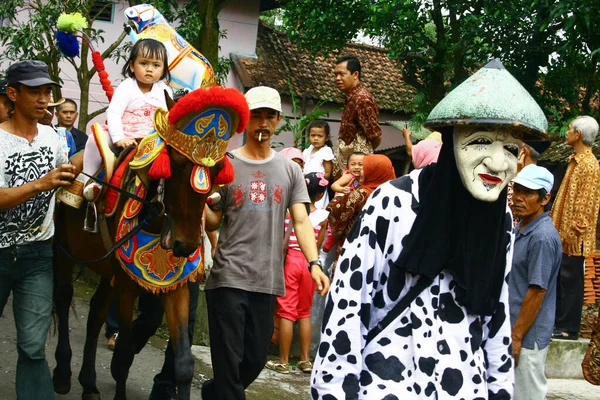 Sumedang Indonesien Mars 2013 Kuda Renggong Konst Med Ursprung Staden — Stockfoto