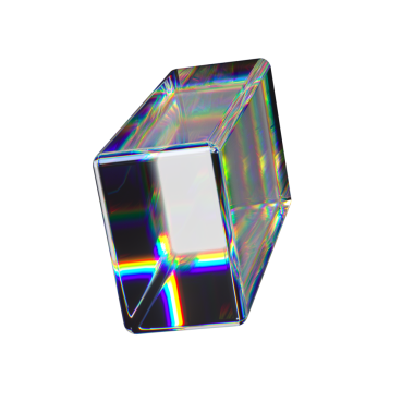 Şeffaf 3B Dikdörtgen Parlaklığı