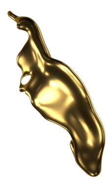 Sıvı Altın 3d Sıvı ŞekliName