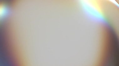 Yumuşak gökkuşağı dokusuyla pürüzsüz, yanardöner bir yüzey. Soyut 3d rengarenk görüntüleme arkaplanı. 4K döngülü canlandırma.