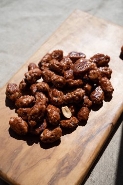 Chouchou Fransız karamelli tatlı fıstık ve şeker.