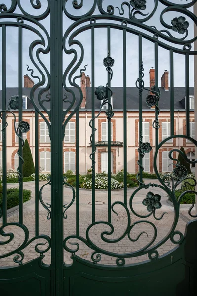 Piękna Francuska Architektura Domy Champagne Wino Musujące Podejmowania Miasta Epernay — Zdjęcie stockowe