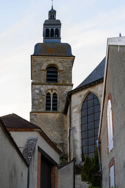 프랑스의 포도주 샴페인을 재배하는 수도원 토빌레 인상적 마을을 — 스톡 사진