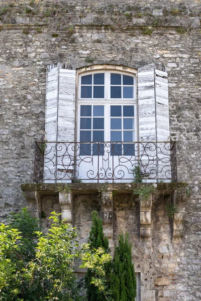 Uitzicht Oude Smalle Straatjes Huizen Het Oude Franse Stadje Arles — Stockfoto