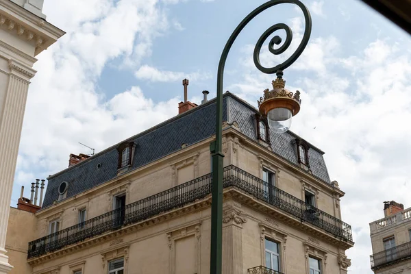 Spaziergänge Der Altstadt Von Montpellier Frankreich Häuser Und Straßen — Stockfoto
