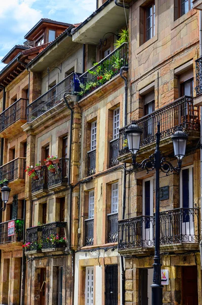 Spaziergang Durch Alte Straßen Der Hauptstadt Des Fürstentums Asturien Oviedo — Stockfoto