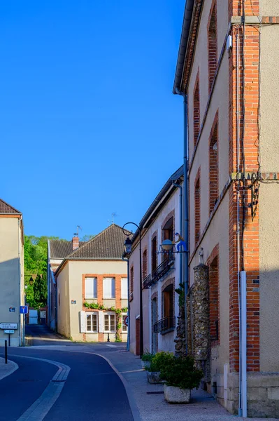 Promenade Dans Vieux Village Touristique Avec Abbaye Hautvillers Berceau Champagne — Photo