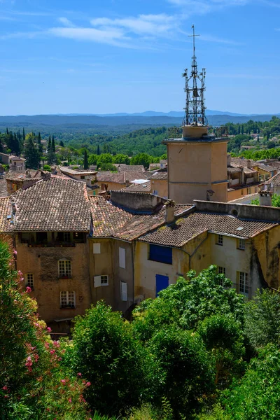 Reisbestemming Klein Oud Dorpje Cotignac Var Provence Omgeven Door Wijngaarden — Stockfoto