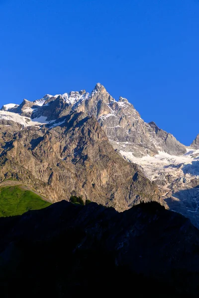 Grave Meije Skigebiet Abseits Der Pisten Einzigartig Den Alpen Mit — Stockfoto