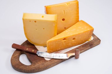 Peynir koleksiyonu, Hollanda 'da inek sütünden yapılmış Hollanda usulü sert peynirler.