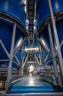 Hollanda 'da hasat, depolama, sıralama, yıkama, kesme, paketleme ve tarımdan sonra taze sebze işleme ekipmanları