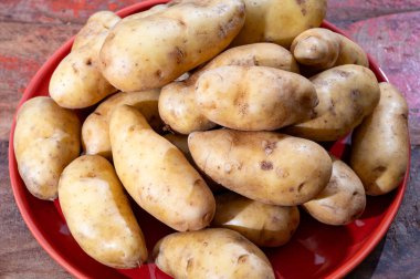 Ratte patates, La Ratte, La Reine Ratte du Touquet, ya da eşsiz fındık aromalı ve tereyağlı dokusuna sahip küçük patatesler.