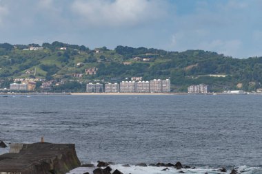 Bask kıyısındaki Ciboure ve Socoa balıkçı limanları, güzel mimarisi, kumlu plajları, mutfağı, Güney Fransa, Bask Ülkesi 'ndeki ünlü tatil beldeleri.