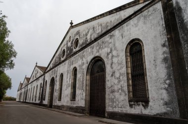 Eski Endülüs şarap mahzeni, fıçılarda yıllanmış şarap Jeremy güçlendirilmiş şarap, Jerez de la Frontera, Endülüs, İspanya
