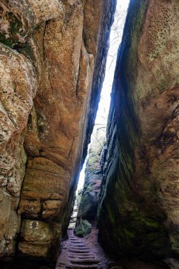 Mullerthal, Lüksemburg 'un Küçük İsviçre' si, yürüyüş yolları, kaya oluşumları, yosun kaplı ormanlar, Avrupa 'daki turizm beldeleri
