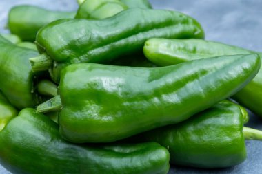 Padron belediyesinden Padron yeşil biber ya da Herbn landrace çeşitleri, ızgara ya da barbekü için.