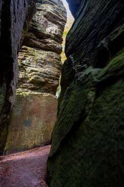 Mullerthal, Lüksemburg 'un Küçük İsviçre' si, yürüyüş yolları, kaya oluşumları, yosun kaplı ormanlar, Avrupa 'daki turizm beldeleri