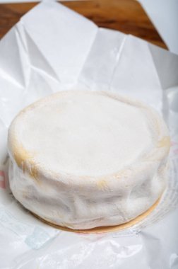 Peynir koleksiyonu, Fransız reblochon de savoie gratin inek sütlü peynir tartifletle apre-ski yemekleri için yakın plan