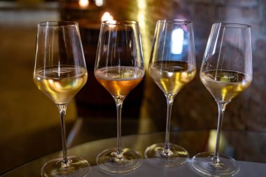 Şarap mahzeni ziyareti, brüt şampanya tatma yeraltı mağaralarında geleneksel yöntemle üretilen köpüklü şarap, şarap imalatı endüstrisi.