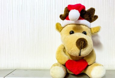 Noel süslemesi beyazı izole etti. Geçmiş için, Noel tebrik kartı.