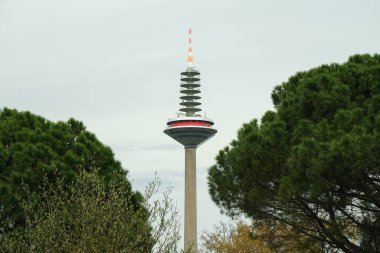 Europe Tower Ginnheimer Spargel Bundesbankpark Frankfurt Am Main clipart