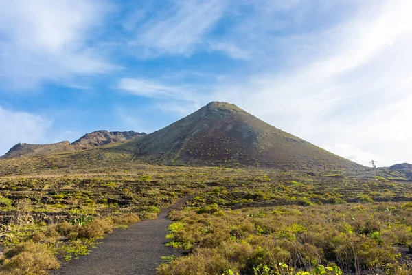 Monte Corona Volcano Lanzarote Canary Islands Spain — Stock Fotó