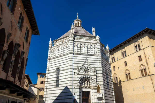 Βαπτιστήριο Της Πιστόια Τοσκάνη Ιταλία — Φωτογραφία Αρχείου