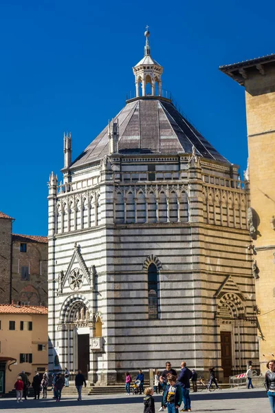 Pistoia Italia Abril 2022 Vista Del Baptisterio Pistoia — Foto de Stock
