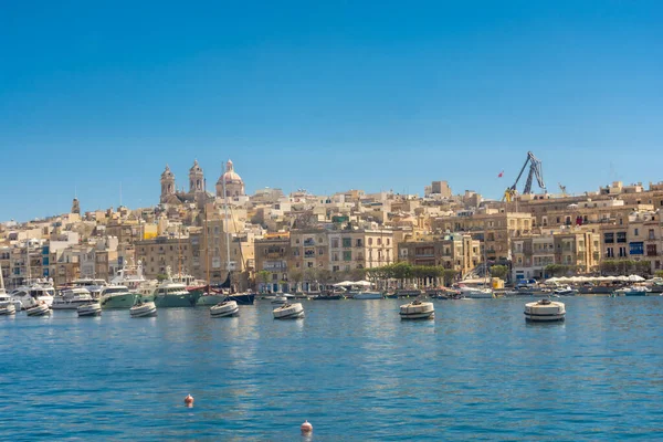 Birgu Malta May 2022 View Cospicua One Three Cities Marina — Photo