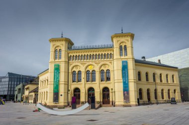 Oslo, Norway, 7 August 2022: Nobel Peace prize Center, the place where is held the ceremony for the nobel peace prize