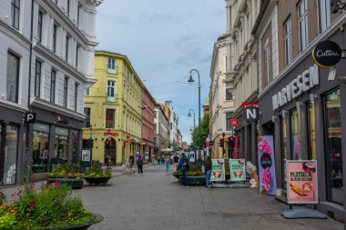 Oslo, Norway, 7 August 2022: View of the city center
