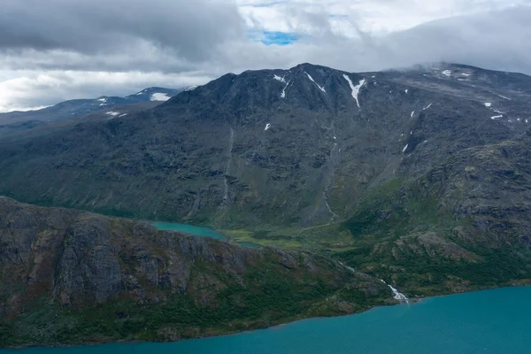 Paesaggio Selvaggio Del Parco Nazionale Jotunheimen Norvegia — Foto Stock