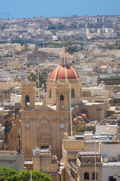 Cathedral Gozo City Victoria Malta — Stok fotoğraf