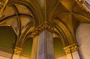 Macaristan Budapeşte şehir merkezinin görünümü