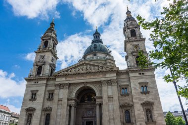Macaristan Budapeşte şehir merkezinin görünümü