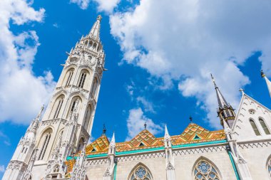 Macaristan Budapeşte şehir merkezinin görünümü