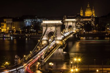 Macaristan Budapeşte şehir merkezinin görünümü