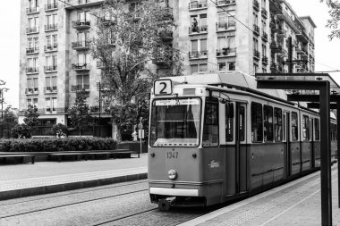 Macaristan Budapeşte şehir merkezinin görünümü