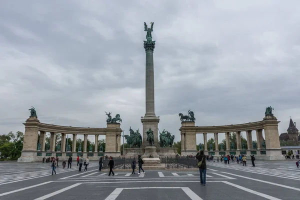 匈牙利布达佩斯市中心全景 — 图库照片
