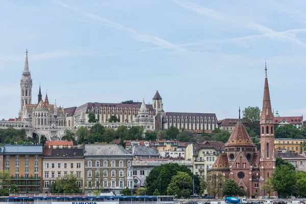 匈牙利布达佩斯市中心全景 — 图库照片