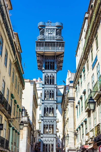 stock image Elevador de Santa Justa, Lisbon, Portugal