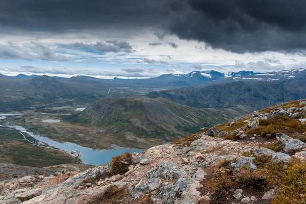 Paesaggio Selvaggio Del Parco Nazionale Jotunheimen Norvegia — Foto Stock