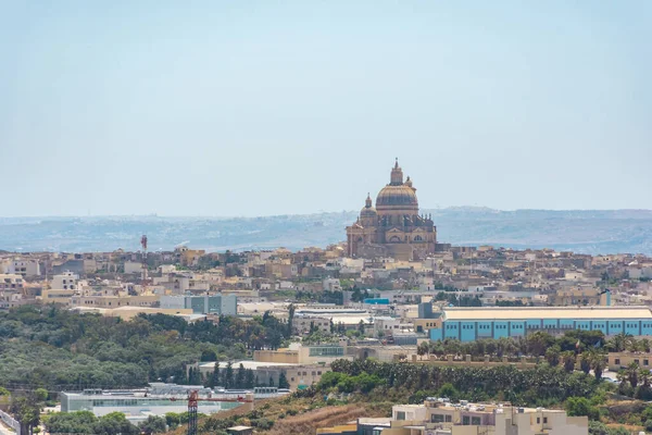 Cathedral Gozo City Victoria Malta — Zdjęcie stockowe