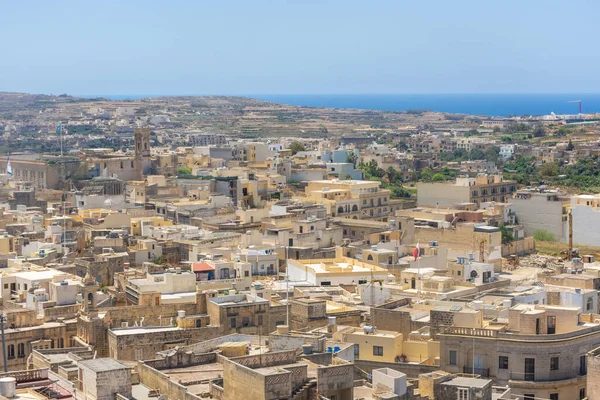 Cityscape Victoria Huvudstaden Gozo Island Malta — Stockfoto