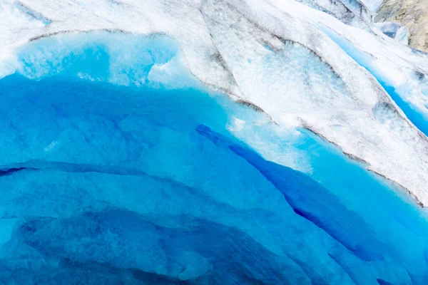 Nigardsbreen Glacier Beautiful Blue Melting Glacier Jostedalen National Park Norway — Fotografia de Stock