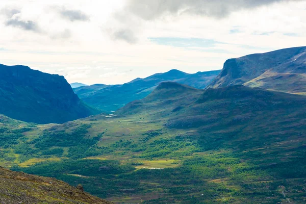Прекрасный Ландшафт Национального Парка Йотунхеймен Бессеггенского Хребта Норвегия — стоковое фото