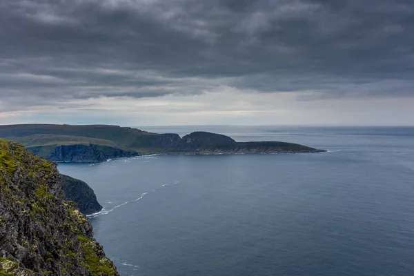 Uitzicht Knivskjellodden Cape Het Meest Noordelijke Punt Van Europa Noorwegen — Stockfoto
